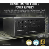 Corsair RM1000x SHIFT Plus Gold Ricondizionato, Alimentatore PC Nero