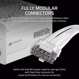 Corsair RM850e White Ricondizionato, Alimentatore PC bianco