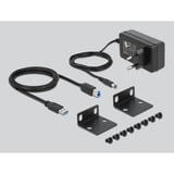 DeLOCK 64112 hub di interfaccia USB 3.2 Gen 1 (3.1 Gen 1) Type-B 5000 Mbit/s Nero, Hub USB Nero, USB 3.2 Gen 1 (3.1 Gen 1) Type-B, USB 3.2 Gen 1 (3.1 Gen 1) Type-A, 5000 Mbit/s, Nero, Potenza, AC