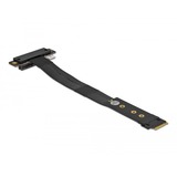 DeLOCK 64132 scheda di interfaccia e adattatore Interno PCIe Nero, M.2, PCIe, Nero, 0,2 m, Cina, SATA