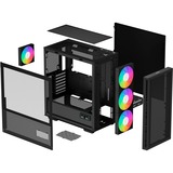 DeepCool CH560 Digital, Chassis Tower Nero