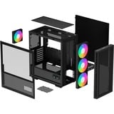DeepCool R-CH560-BKAPE4D-G-1, Chassis Tower Nero