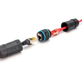 Digitus Accoppiatore di collegamento esterno CAT.6A, IP68, RJ-45, Frizione Nero