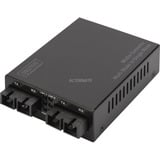 Digitus Convertitore di media Gigabit multimodo/modo singolo SC/SC, Media Converter 
