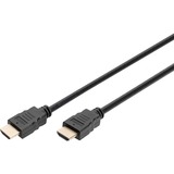 Digitus DB-330123-020-S, Cavo Nero