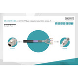Digitus Cavo interrato professionale Cat.7 S/FTP, simplex, PE Nero