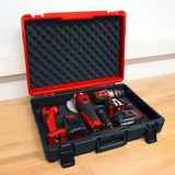 EINHELL 4530049 Cassetta degli attrezzi Plastica Rosso rosso/Nero, Cassetta degli attrezzi, Plastica, Rosso, 30 kg, Cardine, 550 mm