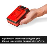 EINHELL Batteria Power-X-Change Plus 18 Volt 4,0 Ah rosso/Nero