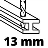 EINHELL TC-ID 1000 E Kit, Trapano a percussione rosso/Nero