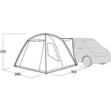 Easy Camp Tendalino bus a cupola Utne grigio