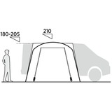 Easy Camp Tendalino bus a cupola Utne grigio