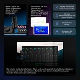 Elgato Wave 3 Nero Microfono da tavolo Nero, Microfono da tavolo, 70 - 20000 Hz, 24 bit, 96 kHz, Cablato, USB