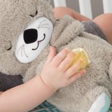 Fisher-Price Lontra Soffice Relax, Giocattolo con Vibrazioni Calmanti e Musica, Peluche animali marrone chiaro, Giocattolo con Vibrazioni Calmanti e Musica, Lontra giocattolo, Interattivo, Sonoro, Stilo AA, Batterie incluse