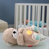 Fisher-Price Lontra Soffice Relax, Giocattolo con Vibrazioni Calmanti e Musica, Peluche animali marrone chiaro, Giocattolo con Vibrazioni Calmanti e Musica, Lontra giocattolo, Interattivo, Sonoro, Stilo AA, Batterie incluse