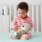 Fisher-Price Lontra Soffice Relax, Giocattolo con Vibrazioni Calmanti e Musica, Peluche animali marrone chiaro, Giocattolo con Vibrazioni Calmanti e Musica, Lontra giocattolo, Interattivo, Sonoro, Stilo AA, Batterie incluse
