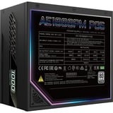 GIGABYTE AORUS ELITE P1000W ICE Alimentatore - PCIe 5.0, 80 PLUS Platinum, Design completamente modulare, Ventola da 120 mm, Compatibile con ATX 3.0, Spina EU, Alimentatore PC Nero, 80 PLUS Platinum, Design completamente modulare, Ventola da 120 mm, Compatibile con ATX 3.0, Spina EU, 1000 W, 100 - 240 V, 50/60 Hz, 15 - 6.5 A, Attivo, 125 W