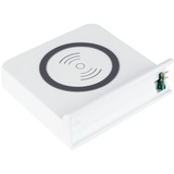 Good Connections Qi Wireless Charging Pad 15 Watt destra, Culla di ricarica bianco