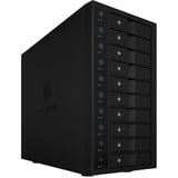 ICY BOX IB-3810-C31 contenitore di unità di archiviazione Box esterno HDD Nero 3.5" Nero, Box esterno HDD, 3.5", SATA, Seriale ATA II, Serial ATA III, 10 Gbit/s, Hot-swap, Nero