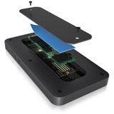 ICY BOX IB-DK2108M-C Cablato USB 3.2 Gen 1 (3.1 Gen 1) Type-C Antracite Nero, Cablato, USB 3.2 Gen 1 (3.1 Gen 1) Type-C, 100 W, Antracite, MicroSD (TransFlash), SD, SSD