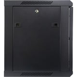 Inter-Tech SMA-6409 9U Da parete Nero, IT armadio Nero, Da parete, 9U, 30 kg, Lucchetti, 16,7 kg, Nero
