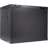 Inter-Tech SMA-6409 9U Da parete Nero, IT armadio Nero, Da parete, 9U, 30 kg, Lucchetti, 16,7 kg, Nero