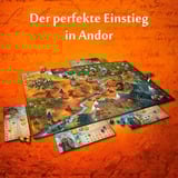 KOSMOS Andor The Legends of Andor - Big Box Carta da gioco Viaggio/avventura, Gioco da tavolo Carta da gioco, Viaggio/avventura, 10 anno/i, 60 min