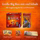 KOSMOS Andor The Legends of Andor - Big Box Carta da gioco Viaggio/avventura, Gioco da tavolo Carta da gioco, Viaggio/avventura, 10 anno/i, 60 min