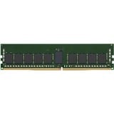 Kingston KSM32RS4/32HCR memoria 32 GB 1 x 32 GB DDR4 3200 MT/s 288-pin DIMM Data Integrity Check (verifica integrità dati) Nero, 32 GB, 1 x 32 GB, DDR4, 288-pin DIMM