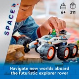 LEGO City 60431 Rover Esploratore Spaziale e Vita Aliena, Giochi per Bambini 6+ con 2 Minifigure di Astronauti, Robot e 2 Alieni, Giochi di costruzione Giochi per Bambini 6+ con 2 Minifigure di Astronauti, Robot e 2 Alieni, Set da costruzione, 6 anno/i, Plastica, 311 pz, 657 g