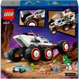 LEGO City Rover esploratore spaziale e vita aliena, Giochi di costruzione Set da costruzione, 6 anno/i, Plastica, 311 pz, 657 g