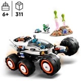 LEGO City Rover esploratore spaziale e vita aliena, Giochi di costruzione Set da costruzione, 6 anno/i, Plastica, 311 pz, 657 g