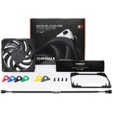 Noctua NF-A12x25 PWM chromax.black.swap 120x120x25, Ventola Nero