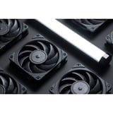 Noctua NF-A12x25 PWM chromax.black.swap 120x120x25, Ventola Nero