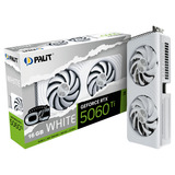 Palit GeForce RTX 5060 Ti OC WHITE 16GB, Scheda grafica bianco