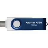 Patriot Xporter X550 512GB, Chiavetta USB blu/Bianco