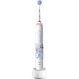 Procter & Gamble PRO 14876673 spazzolino elettrico Bambino Spazzolino rotante Multicolore, Bianco, Spazzolino da denti elettrico Bambino, Spazzolino rotante, Cura quotidiana, Lucidatura, Sensibile, Multicolore, Bianco, 4 x 30 sec, Morbido