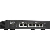 QNAP QSW-2104-2T switch di rete Non gestito 2.5G Ethernet (100/1000/2500) Nero Non gestito, 2.5G Ethernet (100/1000/2500)
