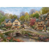 Schmidt Spiele Thomas Kinkade Studios: Estate a Cobblestone Village, Puzzle 