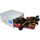 Seasonic SSP-750RS alimentatore per computer 750 W 20-pin ATX ATX Argento, Alimentatore PC grigio, 750 W, 100 - 240 V, 744 W, 50/60 Hz, 200 W, 744 W, Bulk