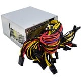 Seasonic SSP-750RS alimentatore per computer 750 W 20-pin ATX ATX Argento, Alimentatore PC grigio, 750 W, 100 - 240 V, 744 W, 50/60 Hz, 200 W, 744 W, Bulk