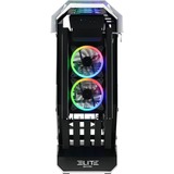 Sharkoon ELITE SHARK CA700 Tower Nero, Bianco Nero/Bianco, Tower, PC, Nero, Bianco, ATX, micro ATX, Mini-ITX, Giocare, Multi