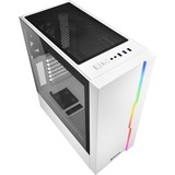 Sharkoon RGB Slider Midi Tower Bianco bianco, Midi Tower, PC, Bianco, ATX, micro ATX, Mini-ITX, Giocare, Multi