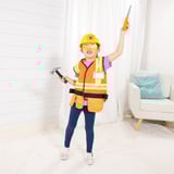 Spin Master MPP RLP CnstrctnWorkerRlplyCstmSt GML Costume in maschera Bambino Unisex Divisa 680 g, Gioco di ruolo Costume in maschera, Bambino, Unisex, Divisa, Arancione, Giallo, 3 anno/i