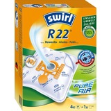 Swirl R 22 Sacchetto per la polvere, Sacchetti per aspirapolvere Sacchetto per la polvere, Bianco, 4 pz
