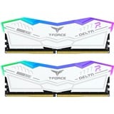 Team Group D516GB 6400-32 RGB wh K2 TEM, Memoria bianco