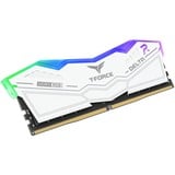 Team Group D516GB 6400-32 RGB wh K2 TEM, Memoria bianco
