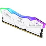 Team Group D516GB 6400-32 RGB wh K2 TEM, Memoria bianco