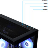 Thermaltake FTW V170 Ultra Arc B580, PC Gaming Ardesia/legno