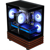 Thermaltake PC-000135-DE, PC Gaming Ardesia/legno