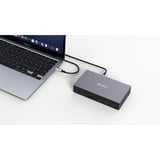 Verbatim 32172, Docking station alluminio/Nero